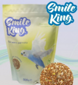 Корм 500г Smile King премиум для волнистых попугаев