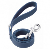 Поводок водонепроницаемый Pet-it с пряжкой и кольцом, размер L, длина 1м, цвет синий для собак